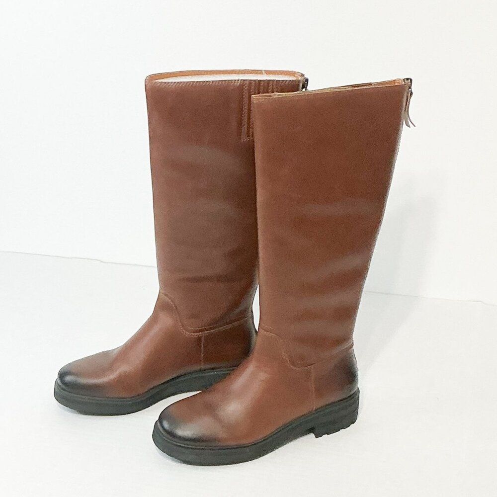Lucky Brand NWB Sz 8.5 Roasted  Leather Cirila Tall Shaft Boots - Picture 11 of 16